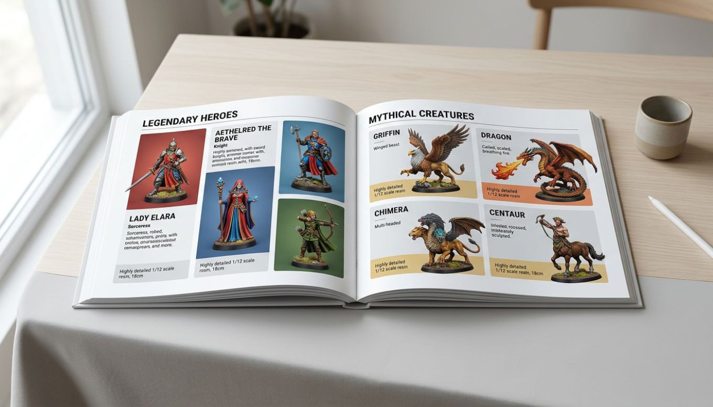Exploration : comment un catalogue structuré valorise les univers de figurines